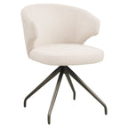 Chaise de salle à manger Milly biscotti swivel