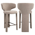 Tabouret de comptoir Viola mocca chunky