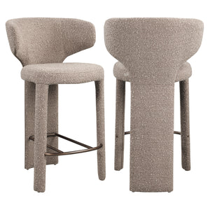 Tabouret de comptoir Viola mocca chunky