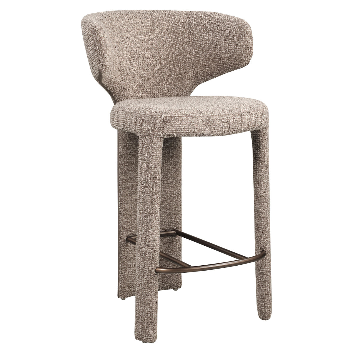 Tabouret de comptoir Viola mocca chunky