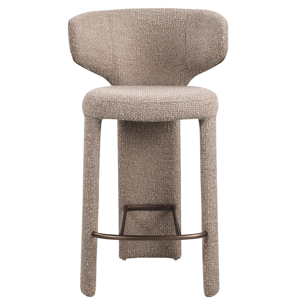 Tabouret de comptoir Viola mocca chunky