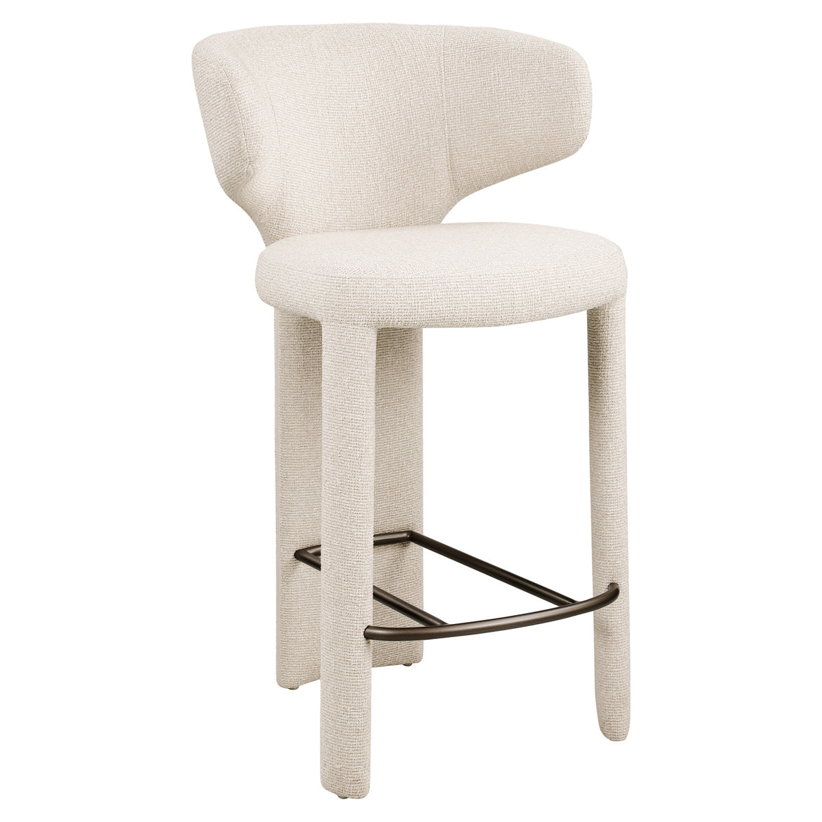 Tabouret de comptoir Viola biscotti