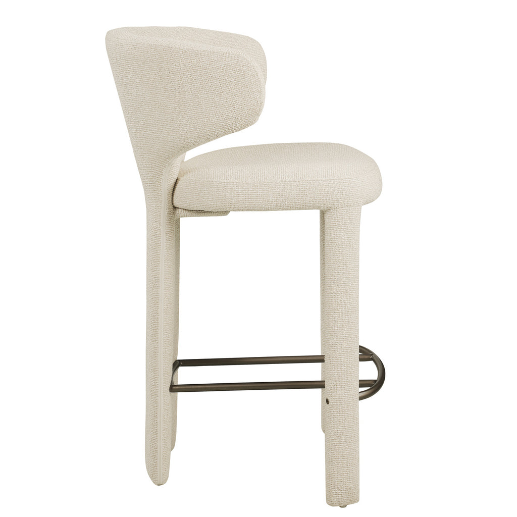 Tabouret de comptoir Viola biscotti