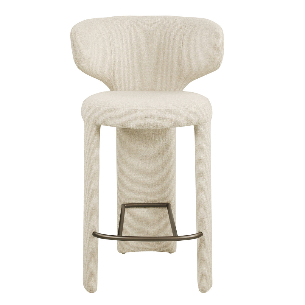 Tabouret de comptoir Viola biscotti