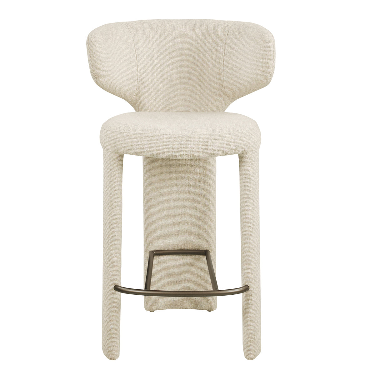 Tabouret de comptoir Viola biscotti