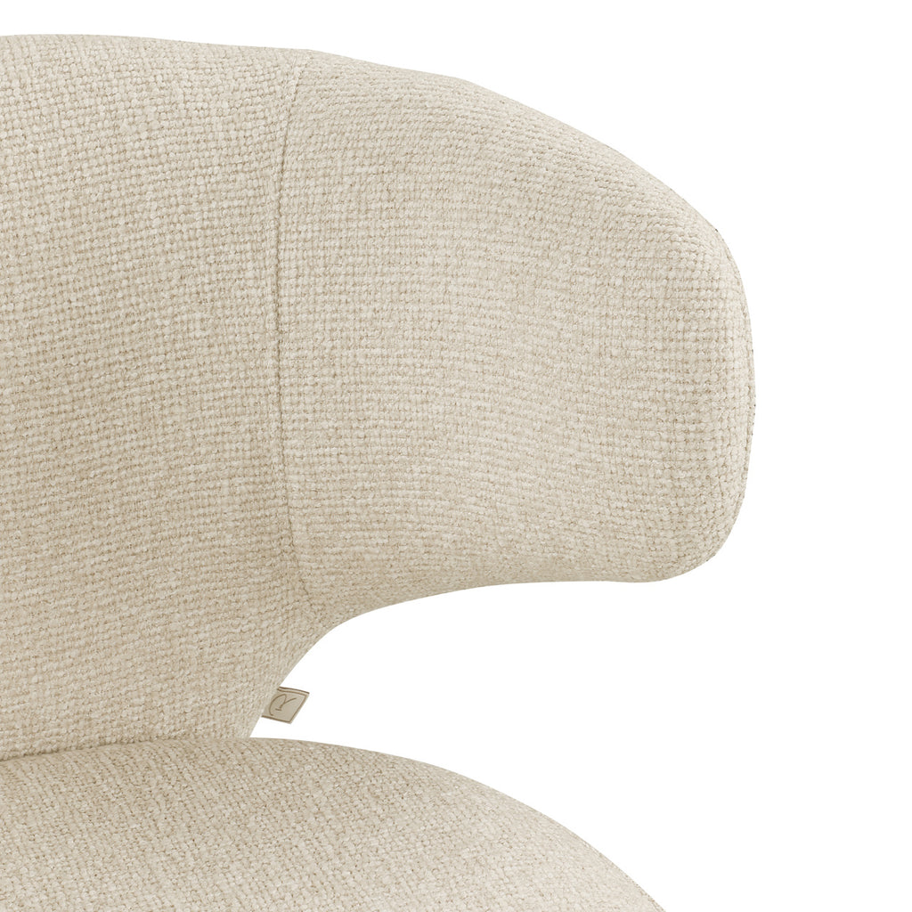 Tabouret de comptoir Viola biscotti