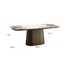 Table à manger Langford brown 200
