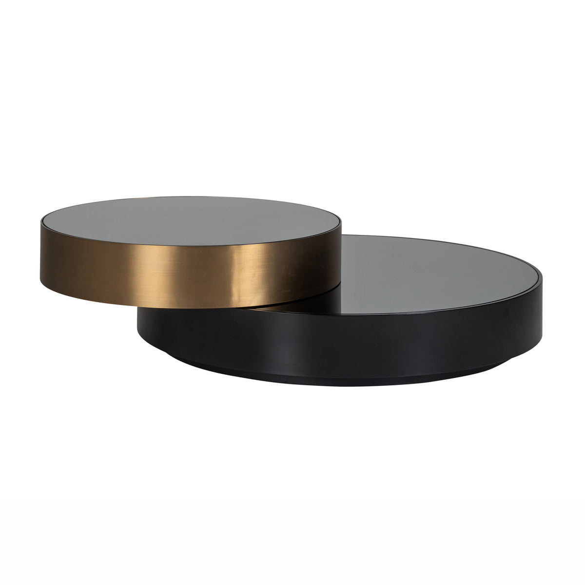 Table basse Alexander Jones black/gold (Slice)