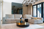 Table basse Alexander Jones black/gold (Slice)