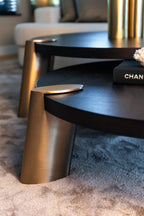 Table basse Alexander Jones charcoal (Brody) (Set of 2)