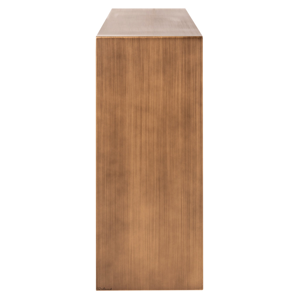 Console Alexander Jones brushed gold (Lugano)
