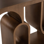 Console Alexander Jones brushed gold (Lugano)