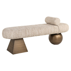 Banc Alexander Jones beige angora (Geneva)