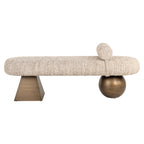 Banc Alexander Jones beige angora (Geneva)