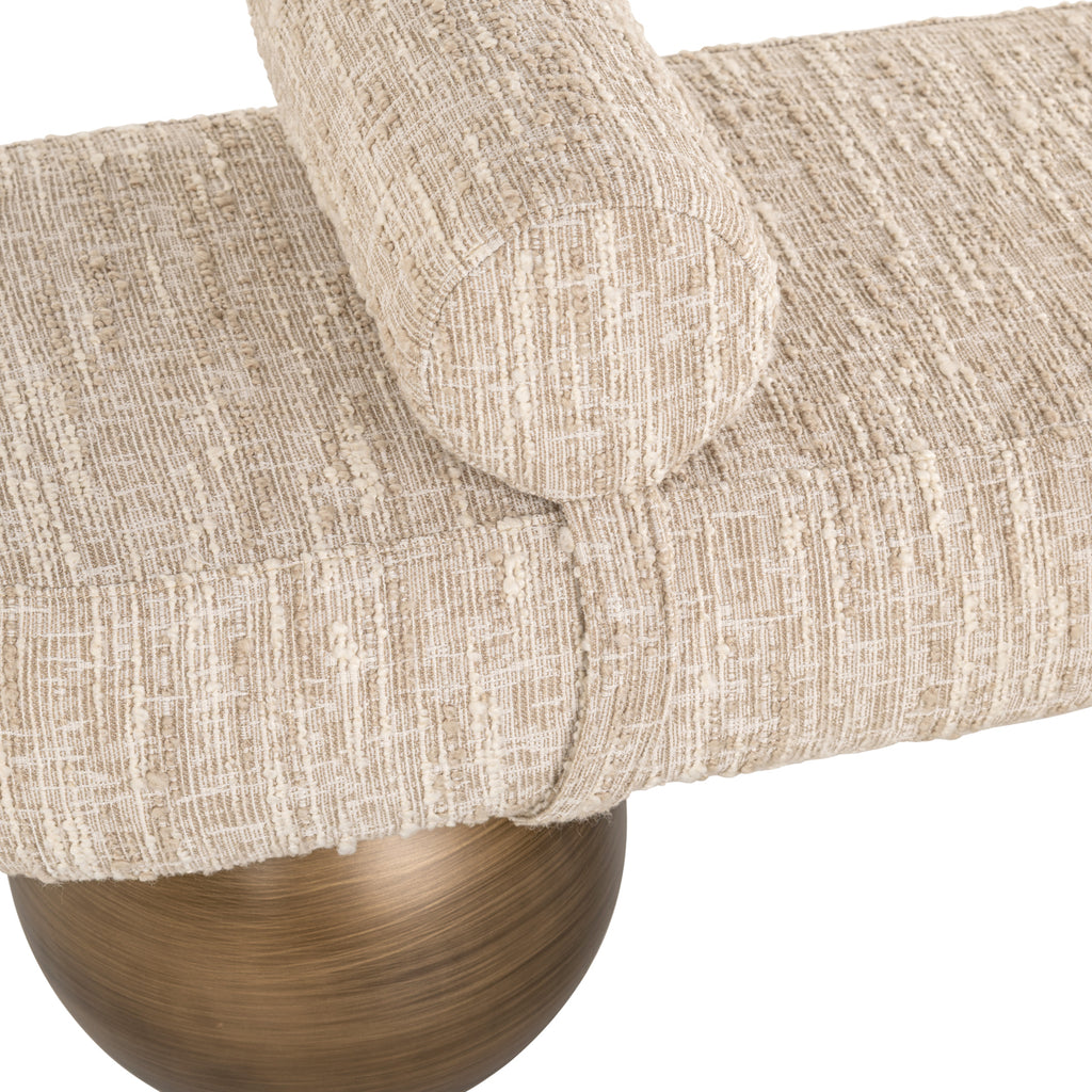 Banc Alexander Jones beige angora (Geneva)