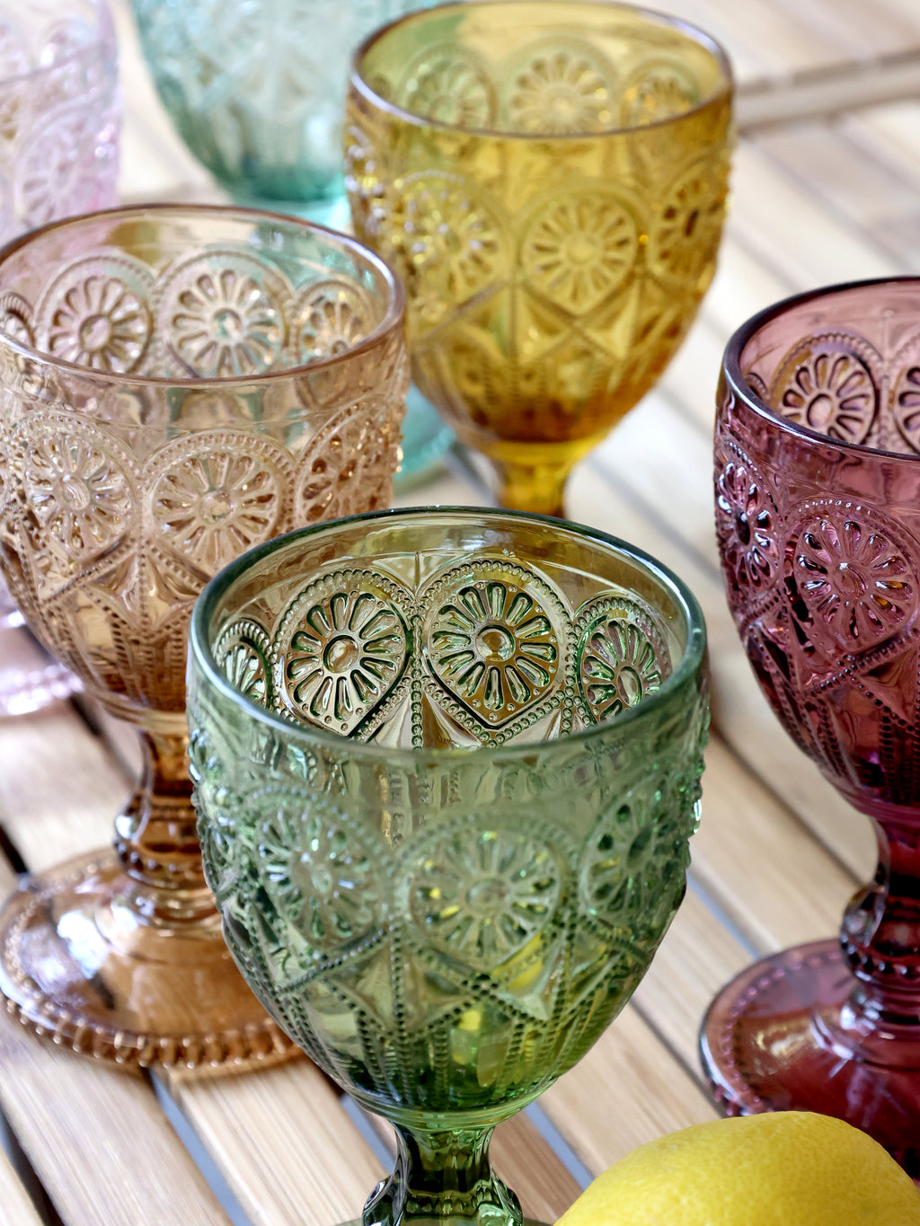 ROSACE - Saint-Émilion Verre à vin avec motif
