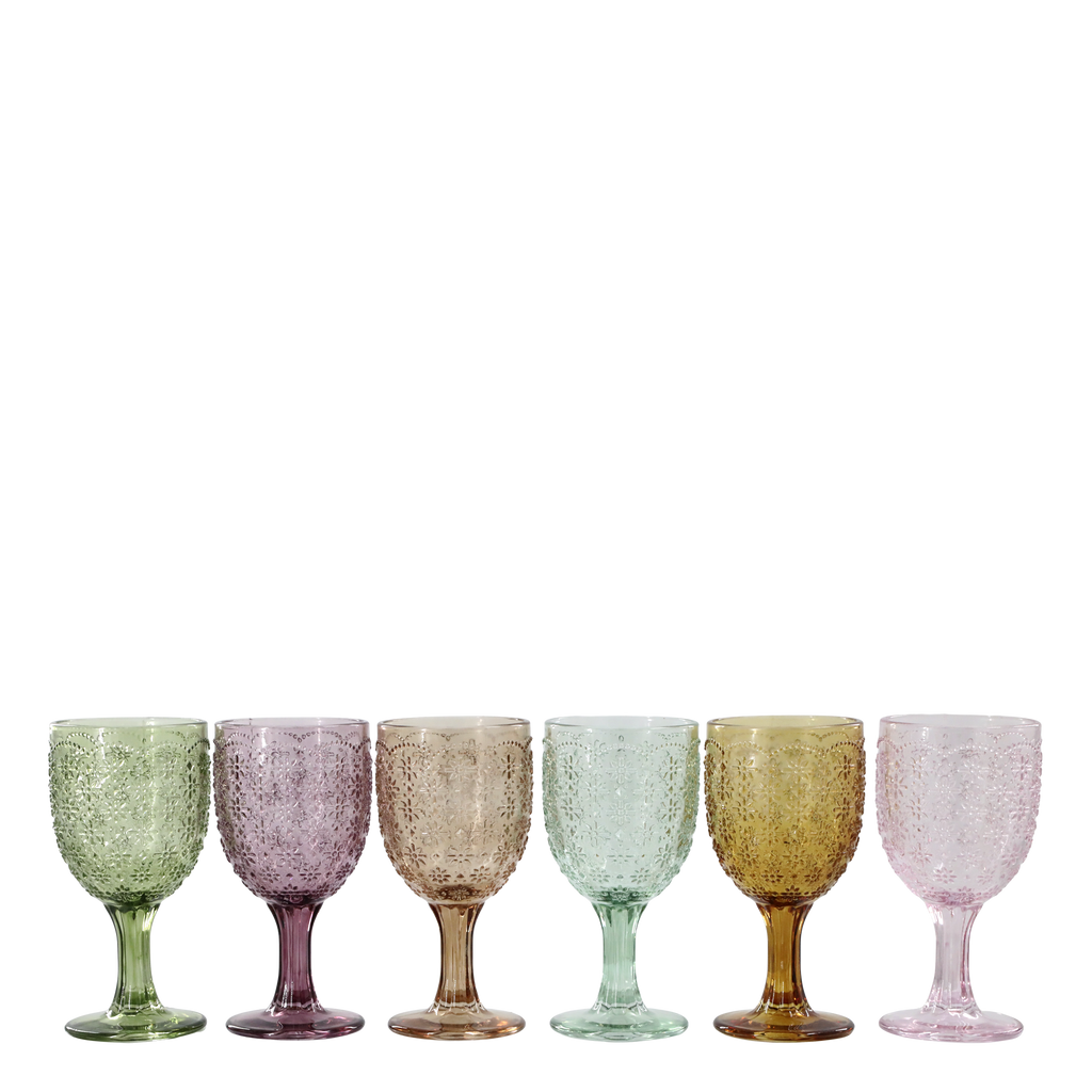 NÉRO - Saint-Émilion Verre à pied avec motif