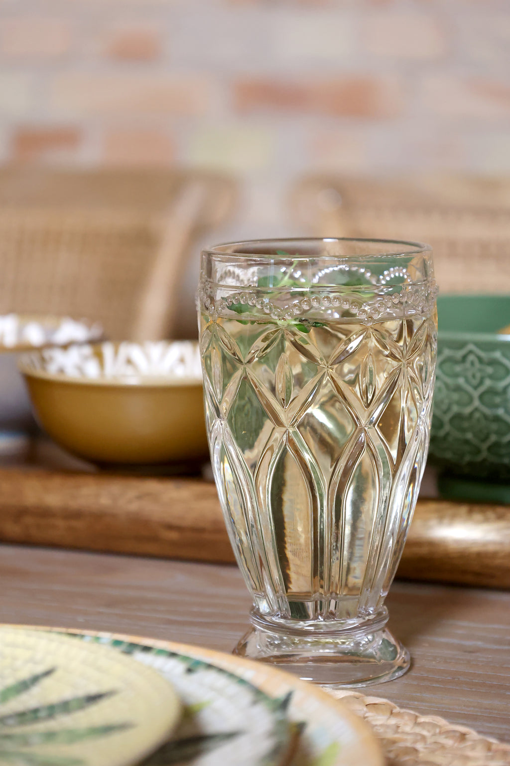Saint-Émilion Verre à cocktail avec motif - TRANSPARENT