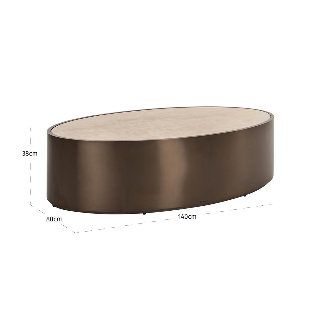 Table basse Bonanza beige