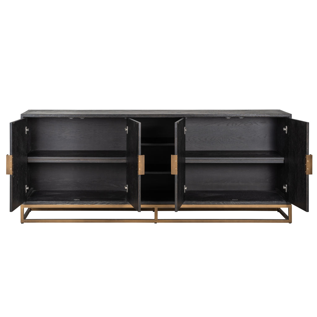 Buffet Blackbone Brass black rustic