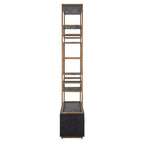 Vitrine Hunter black rustic