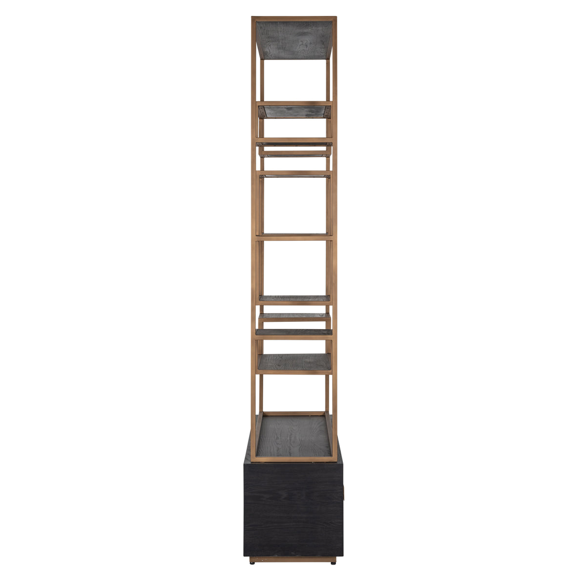 Vitrine Hunter black rustic