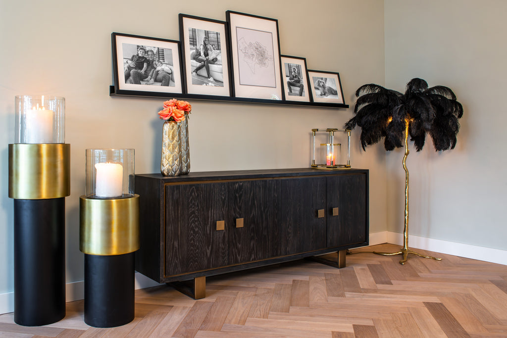 Buffet Hunter black rustic