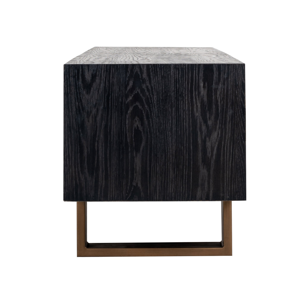Meuble TV Hunter black rustic