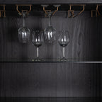Armoire de rangement Bloomville brass shagreen