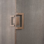 Armoire de rangement Bloomville brass shagreen