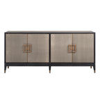 Buffet Bloomville brass shagreen