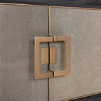 Meuble TV Bloomville brass shagreen