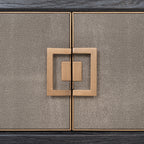 Meuble TV Bloomville brass shagreen