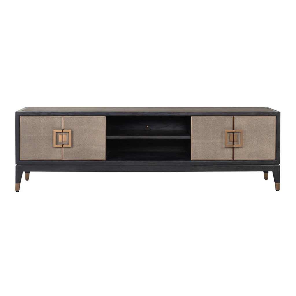 Meuble TV Bloomville brass shagreen