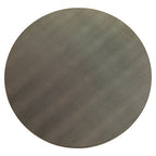 Table à manger Bloomville brass shagreen incl. glass top 140Ø