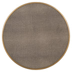 Table d'appoint Bloomville brass shagreen incl. glass (Set of 2)