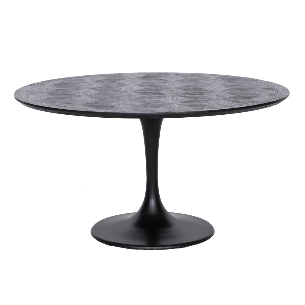 Table à manger Blax black 140Ø