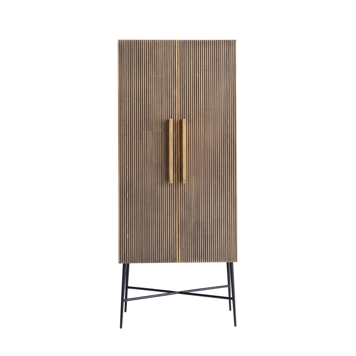 Armoire de rangement Ironville gold