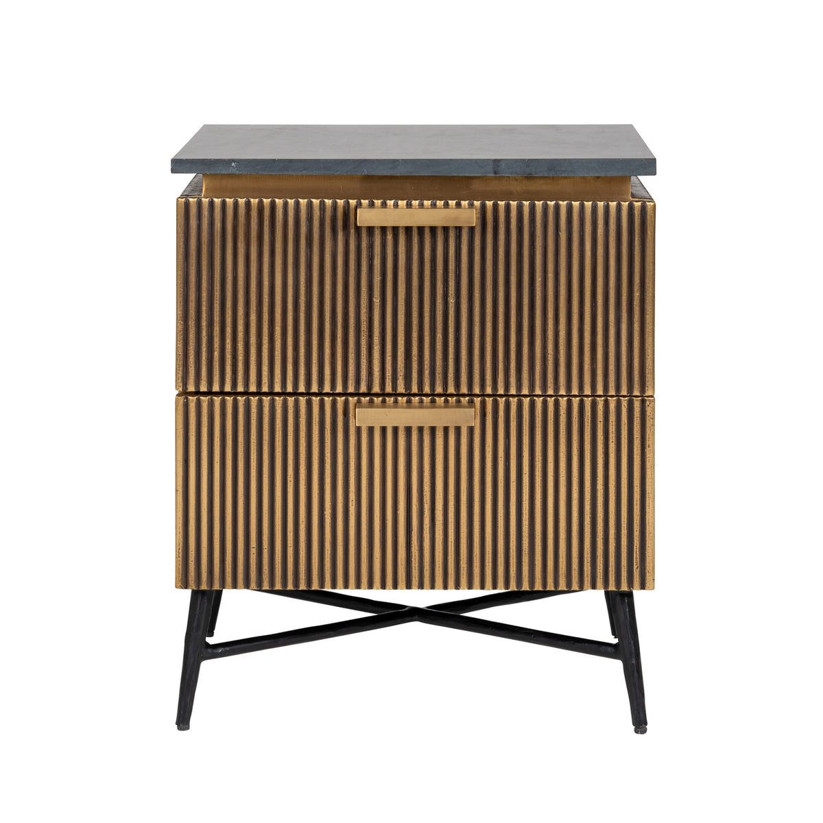Table de chevet Ironville gold
