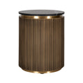 Table d'appoint Ironville gold 50Ø