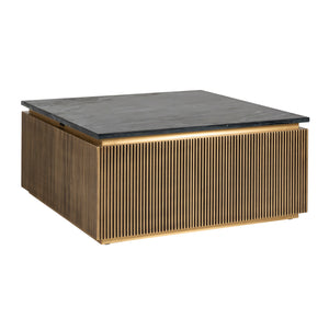 Table basse Ironville gold 90x90