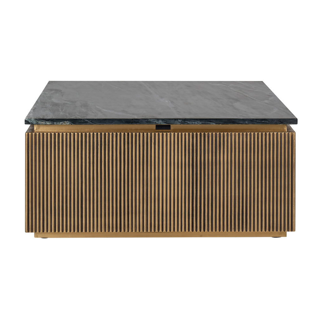 Table basse Ironville gold 90x90
