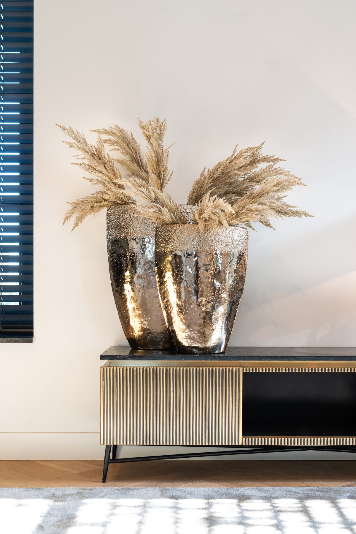 Meuble TV Ironville gold