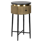 Table d'appoint Ironville gold