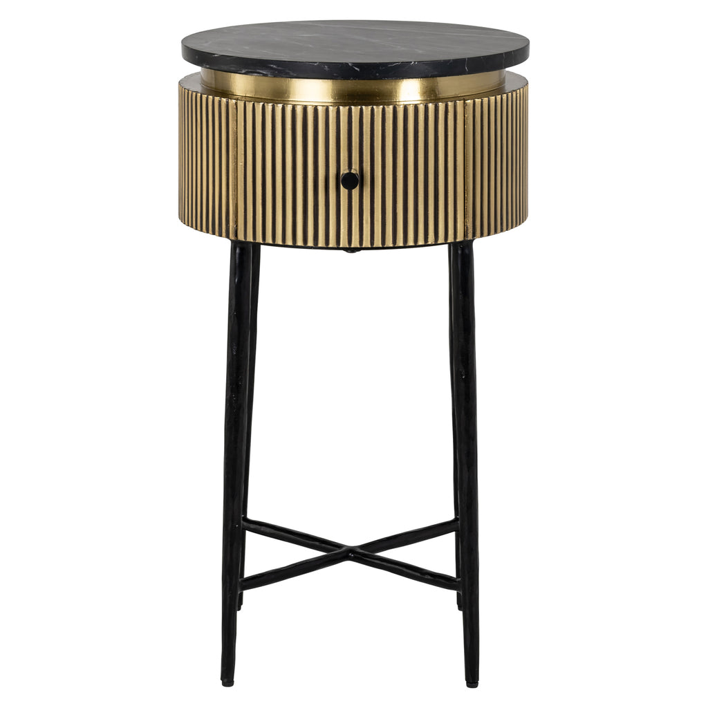 Table d'appoint Ironville gold