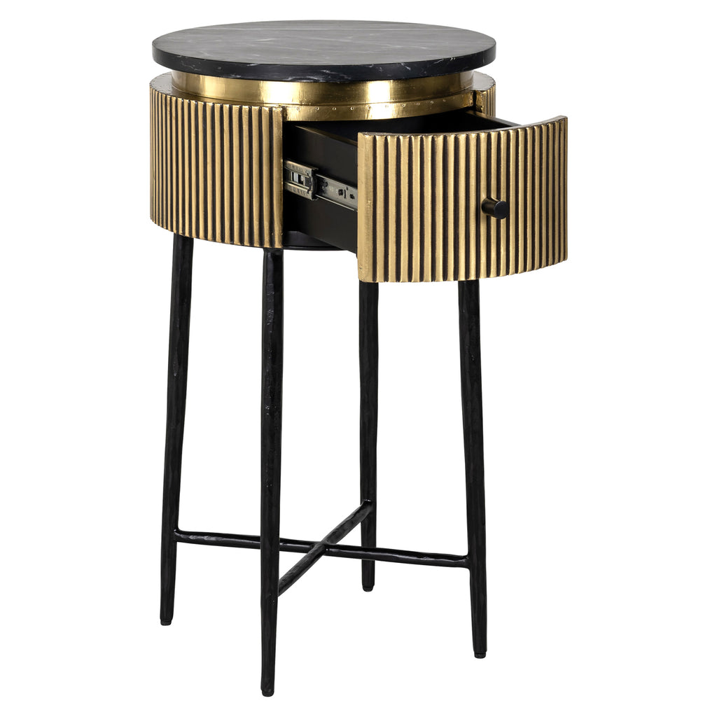Table d'appoint Ironville gold