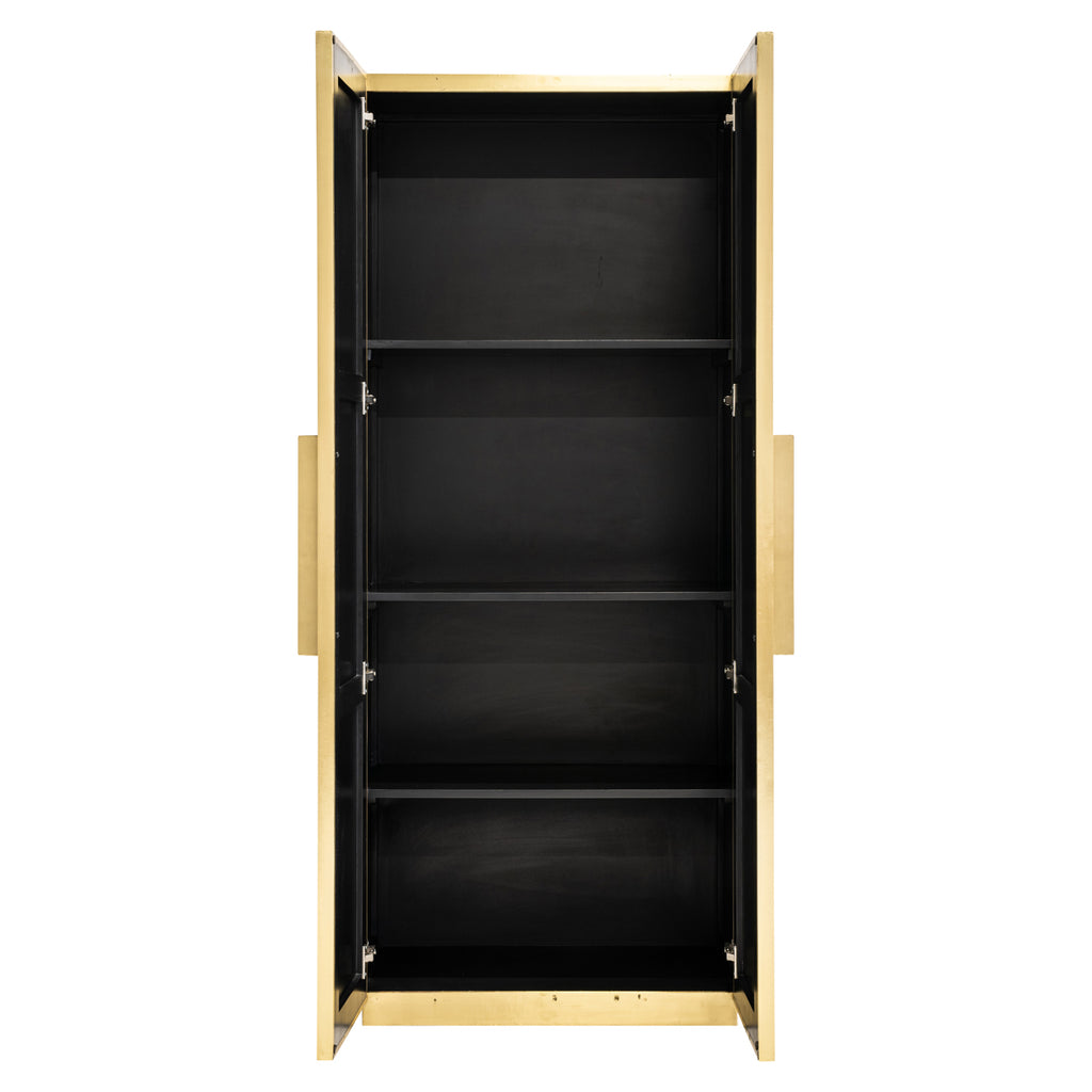 Armoire de rangement Ironville gold