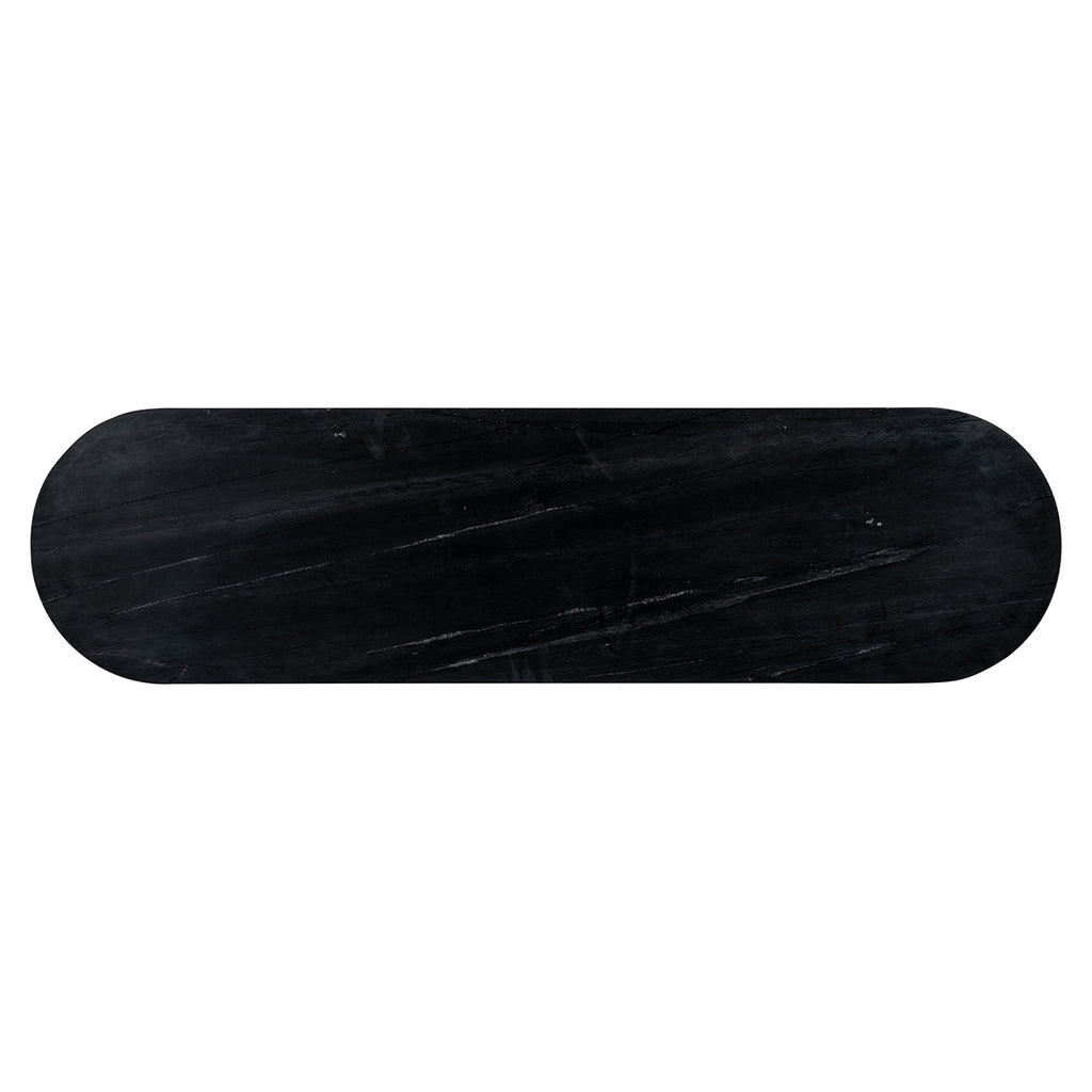 Console Dayton black/gold