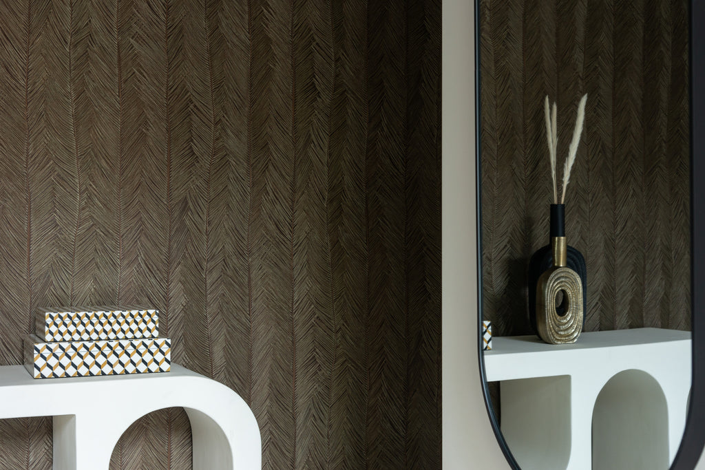 Vase Emar brushed gold small
