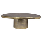Table basse Pulitzer brushed gold